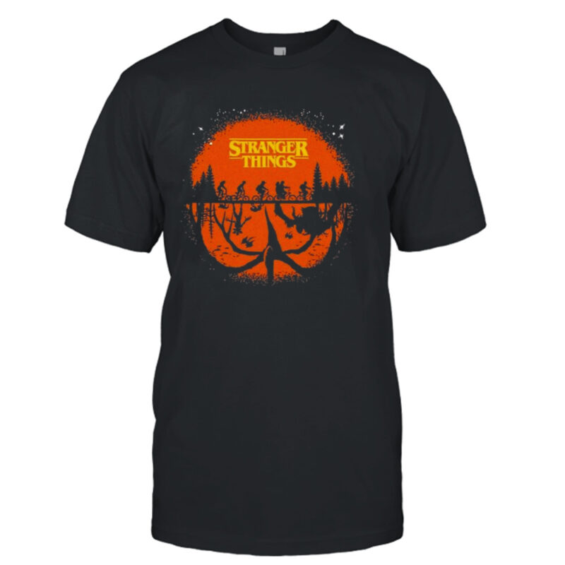 Silhouettes Stranger Things Halloween 2023 T-Shirt