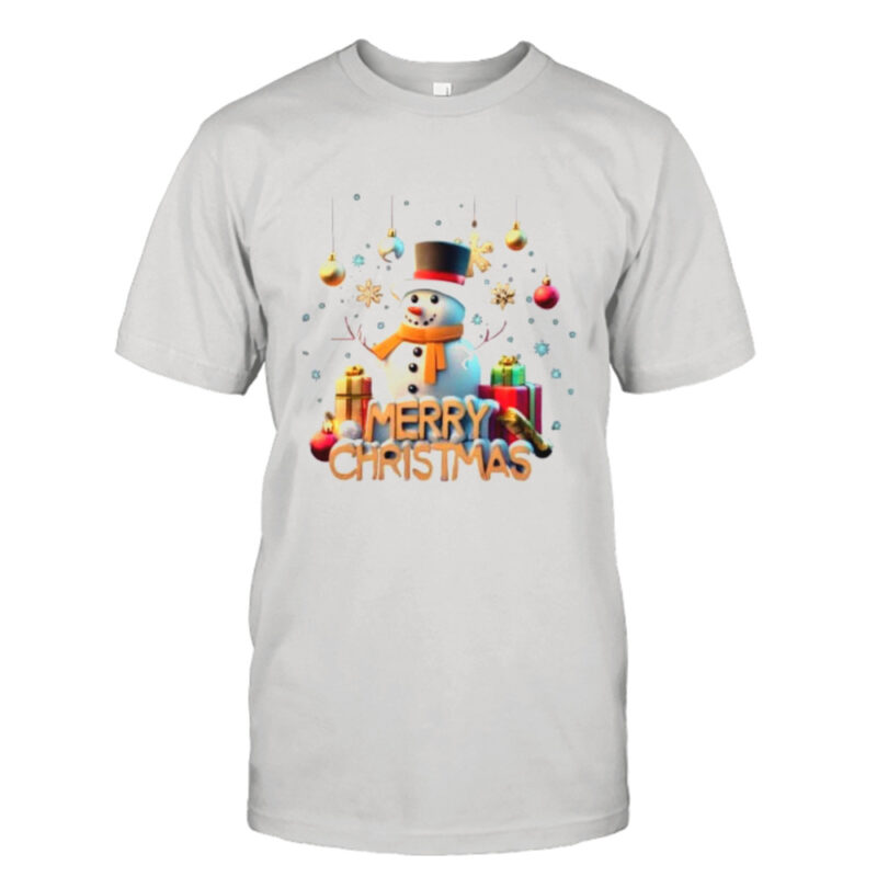 Snow Merry Christmas shirt