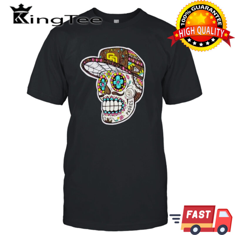 San Diego Padres sugar skull shirt