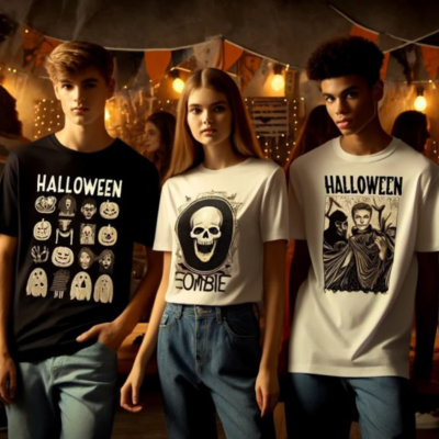 T Shirt Design For Teenagers Halloween Theme