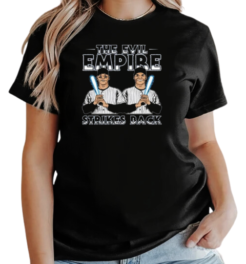 Aaron Judge And Juan Soto The Evil Empire Strikes Back 2024 T-Shirt Classic Women's T-shirt