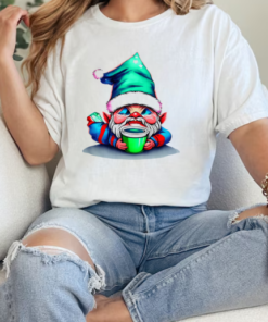 Adorable gnome surrounded by gifts T-Shirt Classic Women's T-shirt