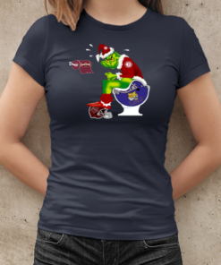 Alabama Crimson Tide Grinch Santa Toilet LSU Tigers Texas A T-Shirt Classic Women's T-shirt