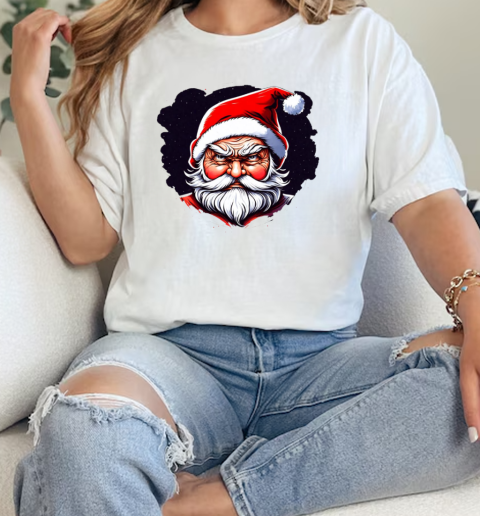 Angry Santa Claus T-Shirt Classic Women's T-shirt