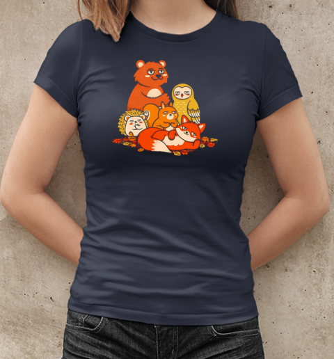 Animals X The Breakfast Club The Autumn Club T-Shirt Classic Women's T-shirt