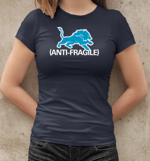 Anti Fragile Detroit Lions Dan Campbell T-Shirt Classic Women's T-shirt