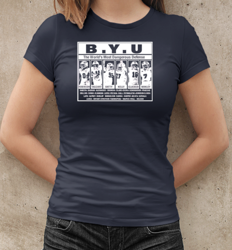 BYU the world's most dangerous defense T-Shirt Classic Women's T-shirt