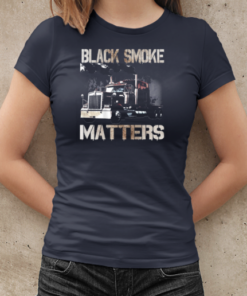 Black Smoke Matters Trucker T-Shirt Classic Women's T-shirt