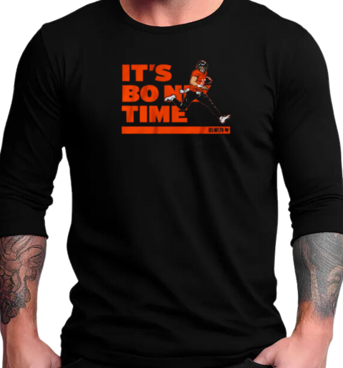 Bo Nix It's Bo Nix Time T-Shirt Long Sleeved T-shirt 