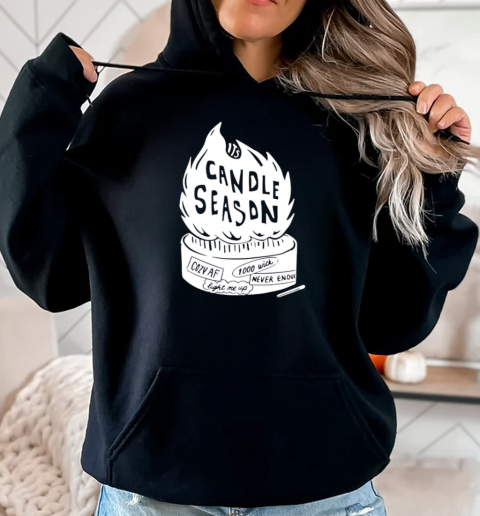 Candle season cozy af T-Shirt Unisex Hoodie