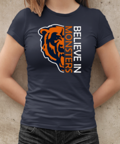 Chicago Bears Graphic Tee – Believe in Monsters T-Shirt Classic Women's T-shirt