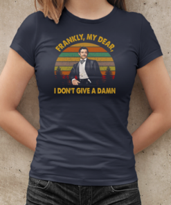 Clark Gable Frankly My Dear I Don't Give A Damn Retro Vintage T-Shirt Classic Women's T-shirt