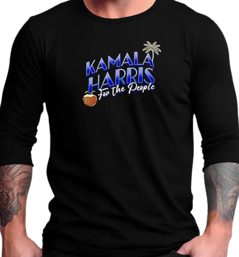 Coconut Kamala for the people T-Shirt Long Sleeved T-shirt 