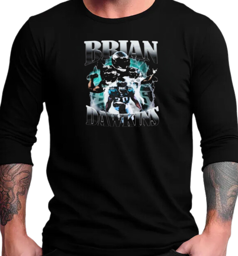 Cooper DeJean Brian Dawkins Eagles T-Shirt Long Sleeved T-shirt 