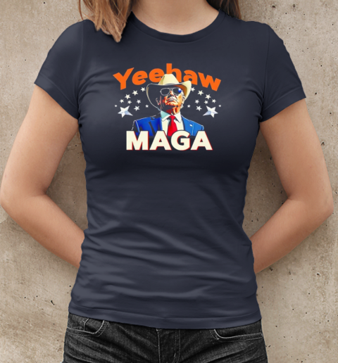 Cow President Trump 2024 Election Maga T-Shirt Classic Women's T-shirt