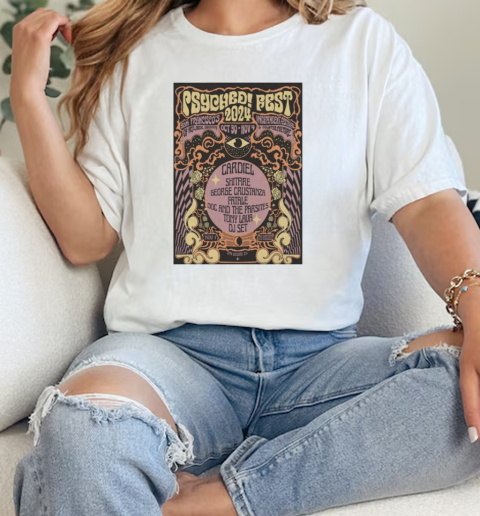 Design Psyched! Fest Rickshaw Stop In San Francisco CA Oct 30 Nov 4 2024 Poster T-Shirt Classic Women's T-shirt