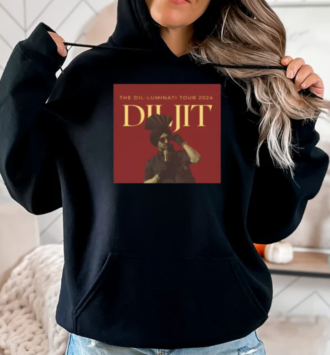 Diljit The Dil Luminati Tour T-Shirt Unisex Hoodie