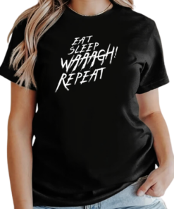 Eat sleep waaach repeat T-Shirt Classic Women's T-shirt