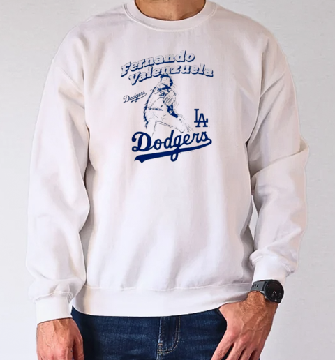 Fernando Valenzuela Los Angeles Dodgers Pitch T-Shirt Unisex Sweatshirt