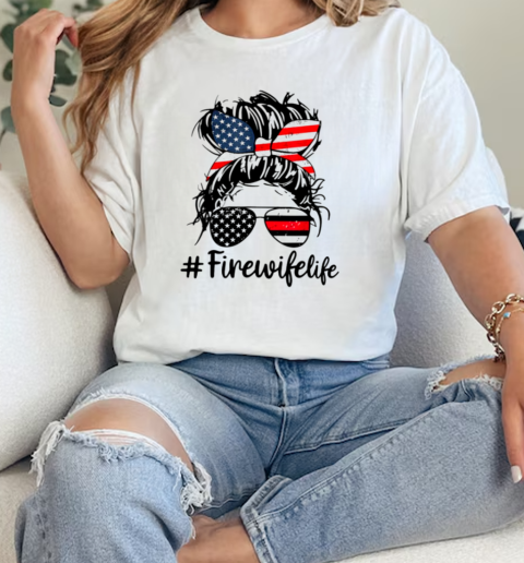 Fire Wife Life T-Shirt Classic Women's T-shirt