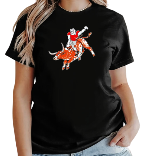 Georgia Bulldogs vs Texas Longhorns Ga Horns down T-Shirt Classic Women's T-shirt