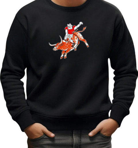 Georgia Bulldogs vs Texas Longhorns Ga Horns down T-Shirt Unisex Sweatshirt