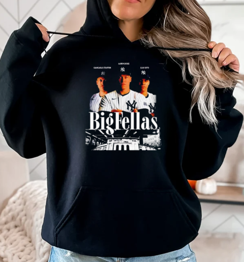 Giancarlo Stanton Aaron Judge Juan Soto New York Yankees Big Fellas T-Shirt Unisex Hoodie