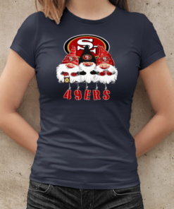 Gnomies San Francisco 49ers Christmas T-Shirt Classic Women's T-shirt