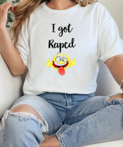 I got raped smile T-Shirt Classic Women's T-shirt