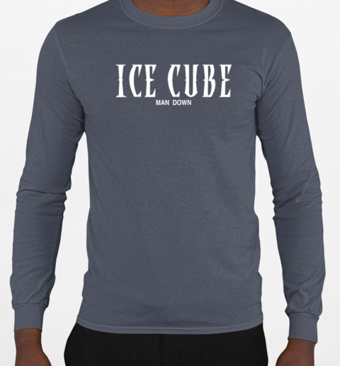 Ice Cube man down T-Shirt Long Sleeved T-shirt 