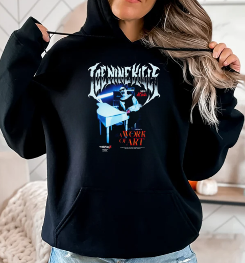 Ice Nine Kills X Terrifier A Work Of Art Piano New 2024 T-Shirt Unisex Hoodie