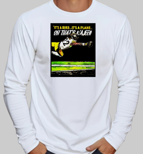 It's a bird it's a plane oh that's Najee Pittsburgh Steelers T-Shirt Long Sleeved T-shirt 