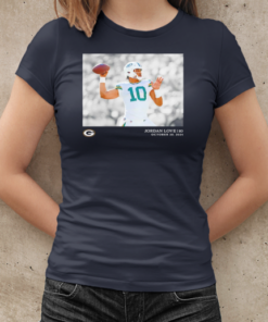 Jordan Love Green Bay Packers NFL football flash features week 7 T-Shirt Classic Women's T-shirt