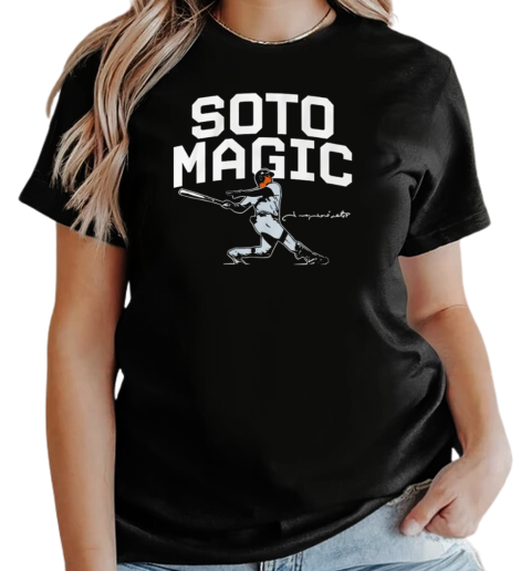 Juan Soto october magic vintage T-Shirt Classic Women's T-shirt