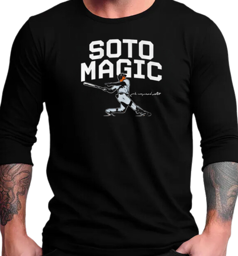 Juan Soto october magic vintage T-Shirt Long Sleeved T-shirt 