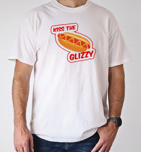 Kiss the glizzy hot dog T-Shirt