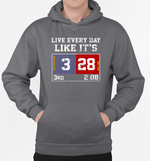 Live Every Day Like It's 28 3 T-Shirt Unisex Hoodie