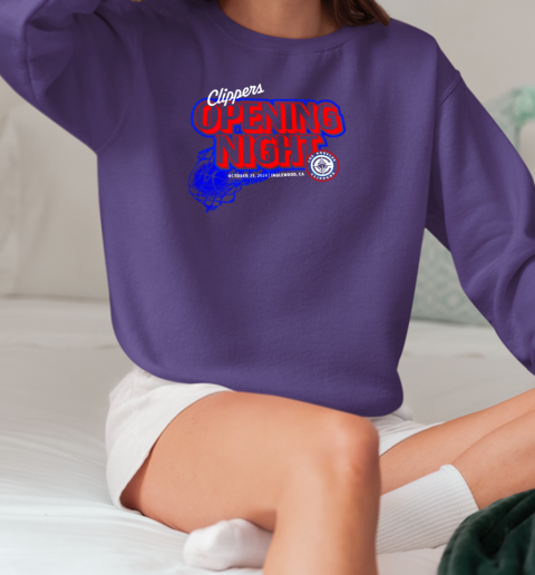 Los Angeles Clippers Opening Night 2024 T-Shirt Unisex Sweatshirt