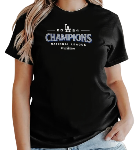 Los Angeles Dodgers 2024 National League Champions Roster Postseason 2024 T-Shirt Classic Women's T-shirt