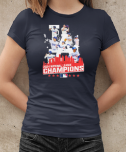 Los Angeles Dodgers 2024 National League Champions Skyline NLCS T-Shirt Classic Women's T-shirt