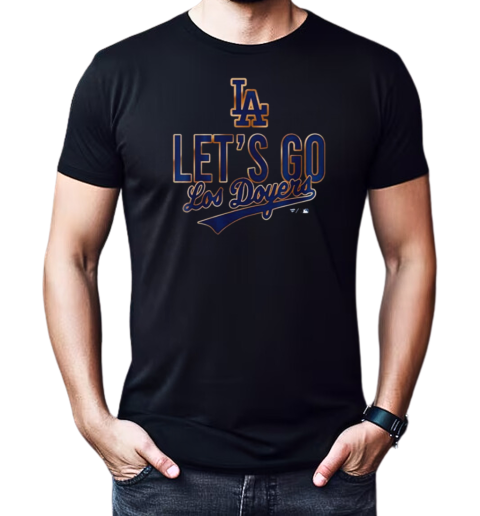 Los Angeles Dodgers 2024 National League Champions – LA Dodgers Let Go T-Shirt