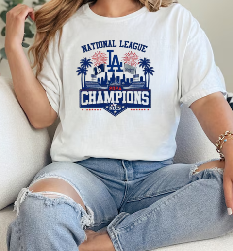 Los Angeles Dodgers 2024 National League NLCS Champions LA 2024 T-Shirt Classic Women's T-shirt