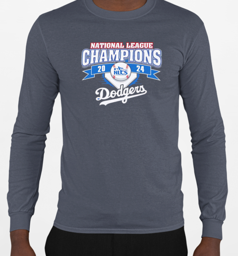 Los Angeles Dodgers '47 2024 National League Champions T-Shirt Long Sleeved T-shirt 