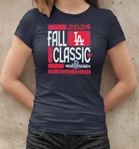 Los Angeles Dodgers Fall Classic World Series 2024 T-Shirt Classic Women's T-shirt