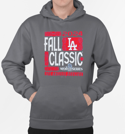 Los Angeles Dodgers Fall Classic World Series 2024 T-Shirt Unisex Hoodie