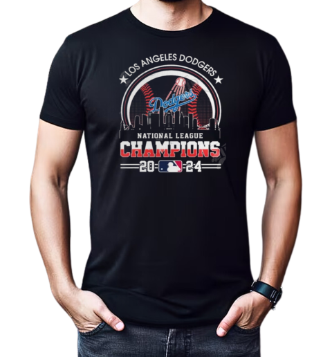 Los Angeles Dodgers National League Champions 2024 T-Shirt