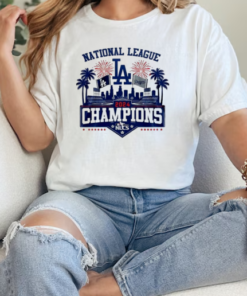 Los Angeles Dodgers Victory National League NLCS Champions 2024 T-Shirt Classic Women's T-shirt