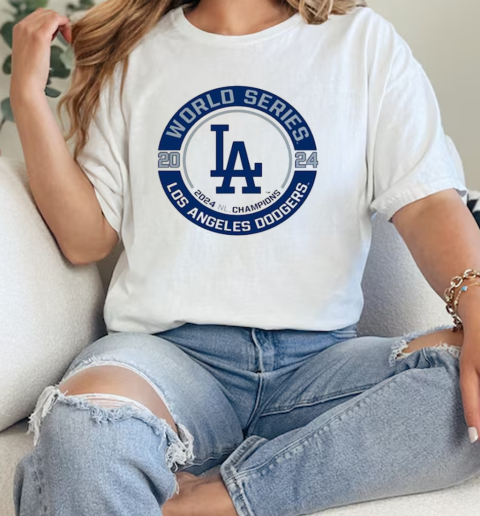 Los Angeles Dodgers World Series 2024 NL Champions T-Shirt Classic Women's T-shirt