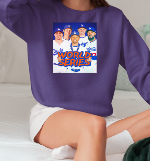 Los Angeles Dodgers eliminate the Mets to advance to the world series T-Shirt Unisex Sweatshirt