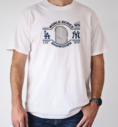 Los Angeles Dodgers vs New York Yankees 2024 World Series Matchup Changeup T-Shirt